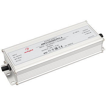 Arlight Блок питания ARPV-LG24200-PFC-A (24V, 8.3A, 200W) (IP67 Металл, 5 лет) 030019