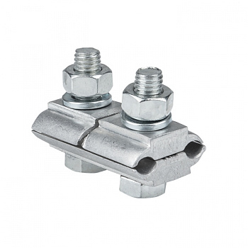 EKF PROxima Зажим соединительный плашечный 2 болта М6 (D провода 5,1...9,0 мм) ПА-1-1