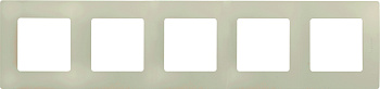 Legrand Etika Слоновая кость Рамка 5-ая 672515