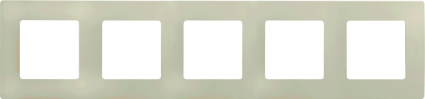 Legrand Etika Слоновая кость Рамка 5-ая 672515