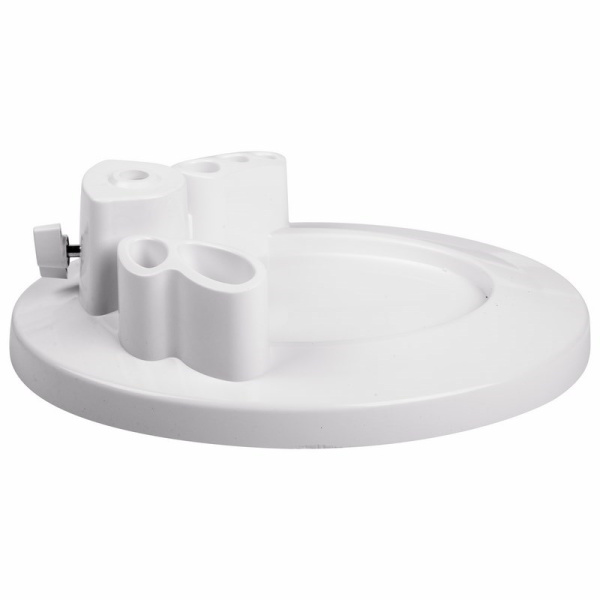 Подставка настольная для ламп-луп, круглая, VISAGISTE, белая Rexant 31-0840