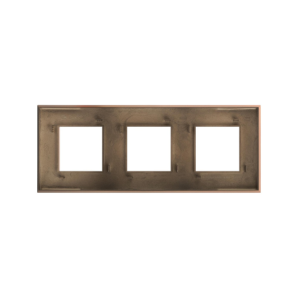 Купить DKC Рамка "Avanti", "Золотистый жемчуг", 3 поста (6 мод.)