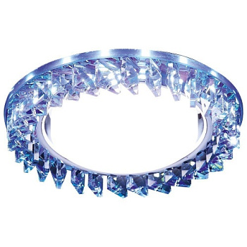 Ambrella Встраиваемый точечный светильник со светодиодной лентой G315 PR/WH хром/перламутровый GX53+3W(LED WHITE)