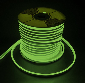 Jazzway Лента светодиодная Лента PFN-01 "НЕОН" 2835/120 GREEN(Зеленый) IP65 (1метр) .5016460B