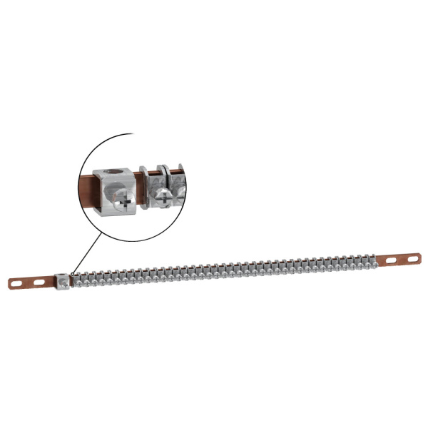 SE Prisma Plus G Комплект из 2 шин заземления, 12 мод. 04202