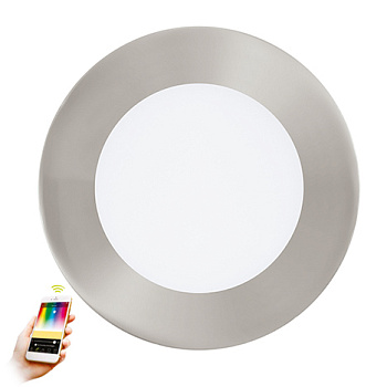 Eglo 32753 Светодиодная встраиваемая панель FUEVA-C умный свет connect, 5,4W (LED), 120, ET30, 700lm, Eglo 32753 Светодиодная встраиваемая панель FUEVA-C умный свет connect, 5,4W (LED), 120, ET30, 700lm,