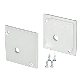 Arlight Заглушка SL-KANT-H30 SQUARE с отверстием (Пластик) 024481