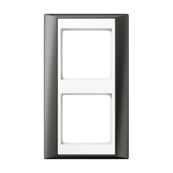 JUNG А Plus Антрацит/Белая Рамка 2-ая AP582ANTWW