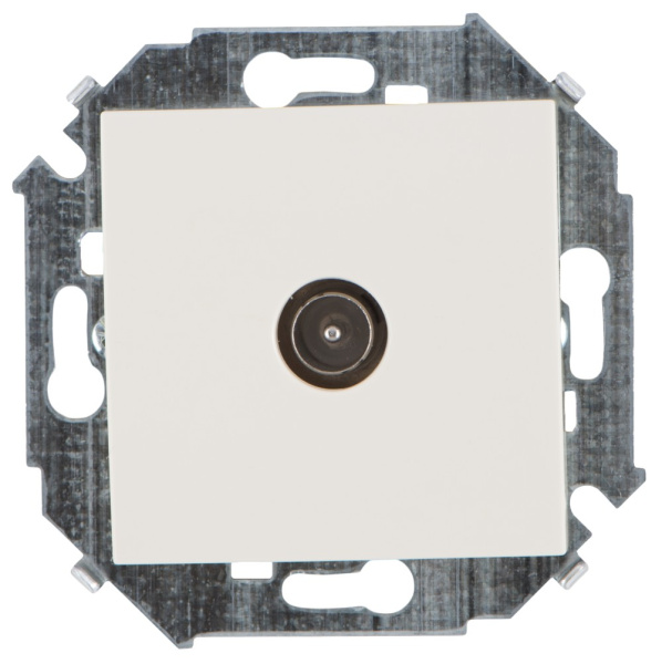 Simon 15 Бежевая Розетка TV одиночная, винт.зажим 1591475-031