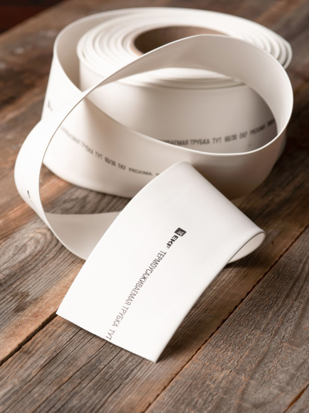 Купить EKF PROxima Термоусаживаемая трубка ТУТ нг 80/40 белая рулон