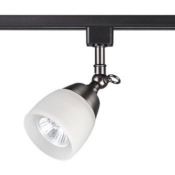 Novotech 370550 NT19 106 состаренная бронза Трековый светильник IP20 GU10 50W 230V VETERUM