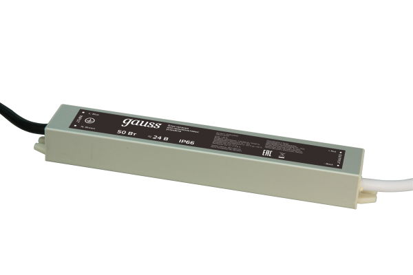 Gauss Блок питания 50W 24V IP66 1/50 202022050