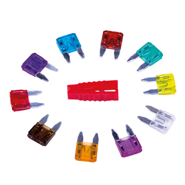 Набор автомобильных предохранителей "мини" в блистере Rexant 80-7021