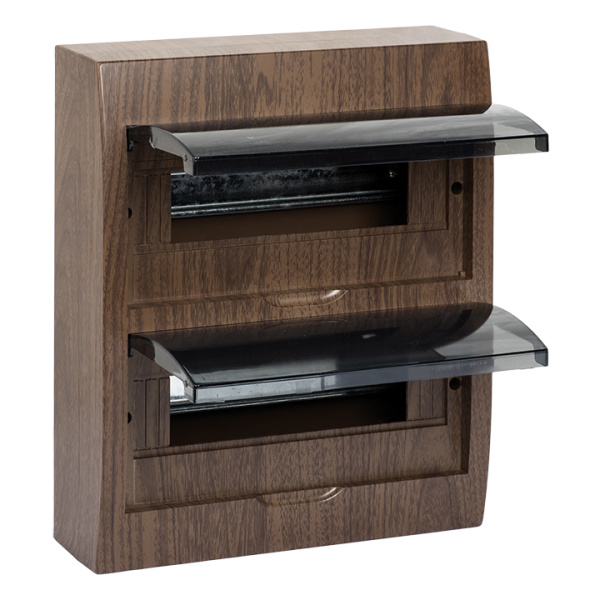 Купить EKF PROxima Щит распределительный навесной ЩРН-П-24 темное дерево IP41