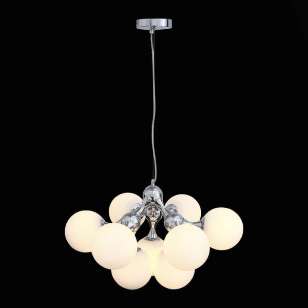 Купить ST LUCE SL549.103.09 Люстра подвесная  Хром/Белый E27 9*60W