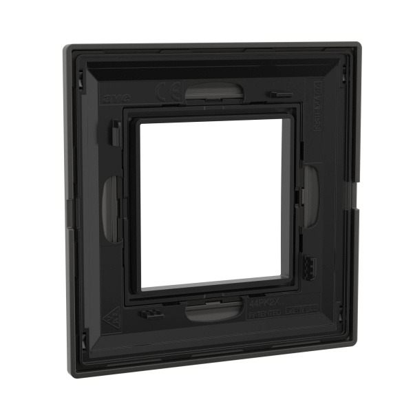 Купить DKC Рамка из металла, "Avanti", темно-серая, 1 пост (2 мод.)