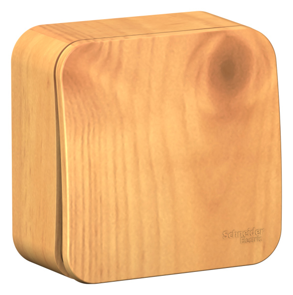 Купить Systeme Electric Blanca наруж Ясень Выключатель 1-клавишный 10А, 250B, изолир. пластина