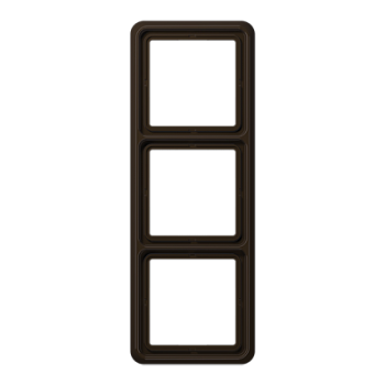 JUNG CD Коричневая Рамка 3-ая ударопрочная CD583WUBR