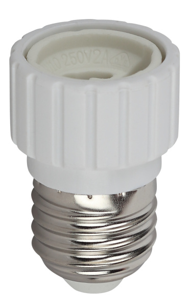 ЭРА E27-GU10 Белый Переходник E27-GU10