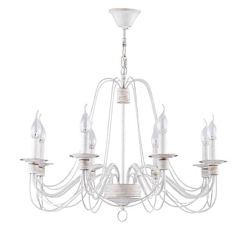 Freya Classic Velia Белый с Золотом Люстра E14 60W FR2046-PL-08-WG