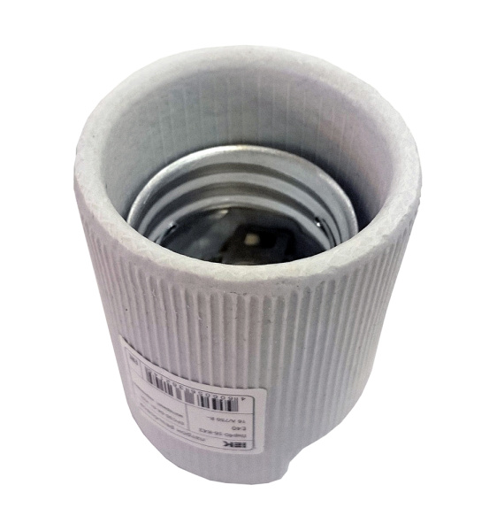 Купить IEK Пкр40-16-К43 Патрон подвесной керамический, Е40 (100 шт), стикер на изделии,