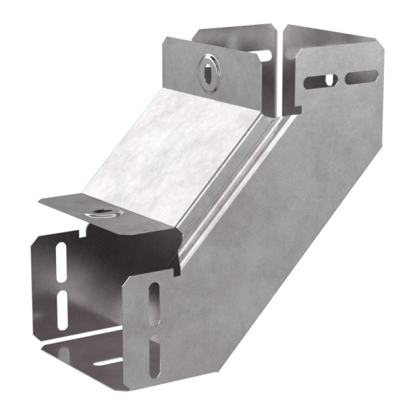 Промрукав Угол вертикальный внутренний 90 градусов с крышкой Стандарт 100х80 PR16.0525