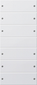 Gira Комплект клавиш, 6 шт. (3+3) 218603