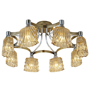 Citilux CL141181 Муза Бронза+Хром Свет-к Люстра