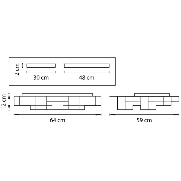 Купить Lightstar Люстра потолочная Favo Lightstar 750162