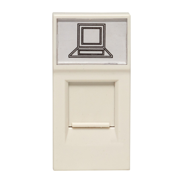 Купить EKF PROxima Розетка RJ45, категории 5e (ширина 1 модуль)