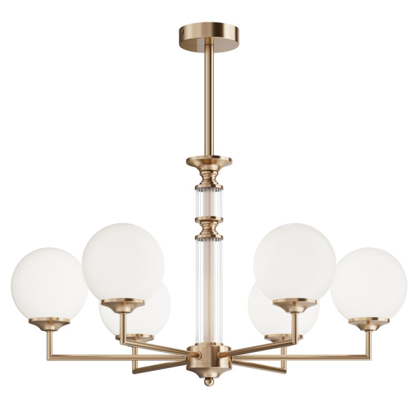 Freya Люстра Латунь FR5185PL-06BS