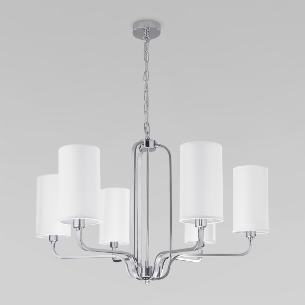 Eurosvet Классическая подвесная люстра 60128/6 хром a056931 Купить Eurosvet Классическая подвесная люстра 60128/6 хром a056931