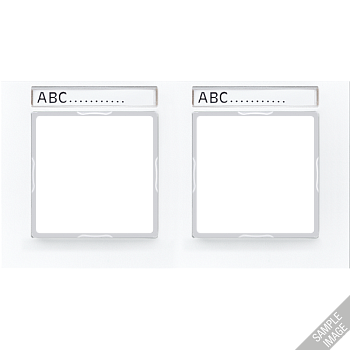JUNG Рамка 5-кратная, чёрный AC5850BFNASW