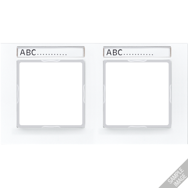 JUNG Рамка 5-кратная, чёрный AC5850BFNASW