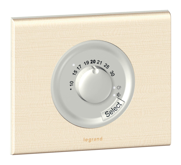 Купить Legrand Celiane Титан Накладка термостата комнатного 068540