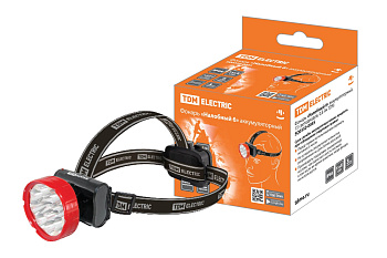 TDM Фонарь «Налобный 6» аккумуляторный, 15 светодиодов, 0,8 Ач SQ0350-0045 TDM Фонарь «Налобный 6» аккумуляторный, 15 светодиодов, 0,8 Ач SQ0350-0045