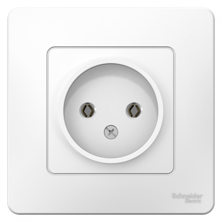 Systeme Electric Blanca внутр Бел Розетка б/з без шторок 16А, 250В