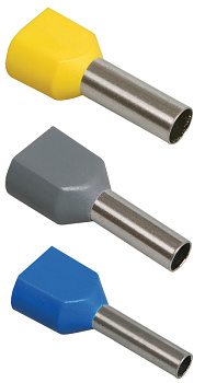 IEK Наконечник НШВИ(2) 0,75-8 темно-красный (100шт/упак)