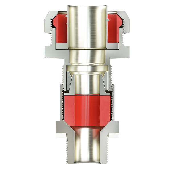 Купить DKC Взрывозащищенный кабельный ввод серии КАЕРМ для бронированного инебронированного кабеля в металлорукаве COSMEC Dn:20 М20х1,5 d:5,8-12мм.Никелирова
