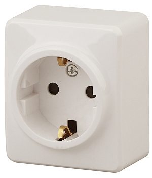 ЭРА 11-2204-02 Эксперт Сл.кость Розетка с/з со шт ОУ