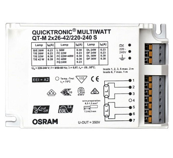 Osram QT-M 2X26-42/220-240 S VS20 4008321110022