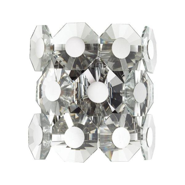 Odeon Light 4973/1W HALL ODL22 373 хром/хрусталь Бра E14 1*40W TOKATA