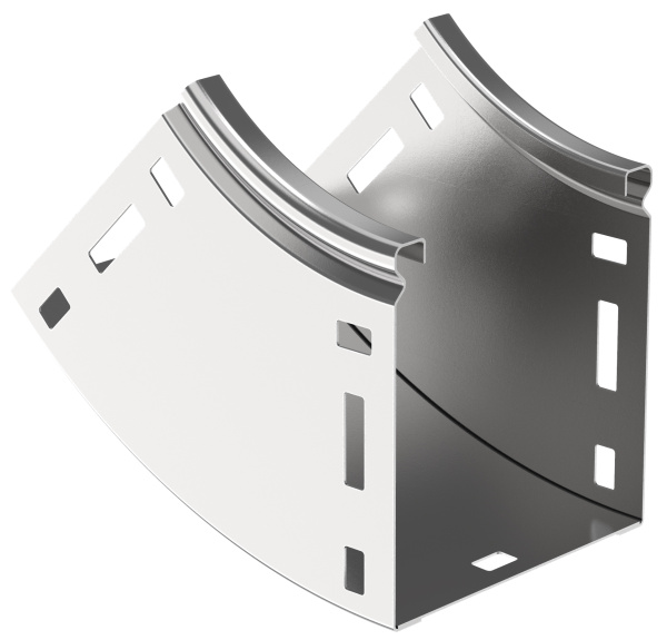 IEK ESCA Поворот плавный 45град тип В10 ESCA 80х80мм