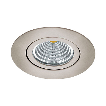 Eglo 98303 Cветодиодный встраиваемый светильник SALICETO диммир с регулировкой, 6W(LED), 88, H42, 380lm, 3000K