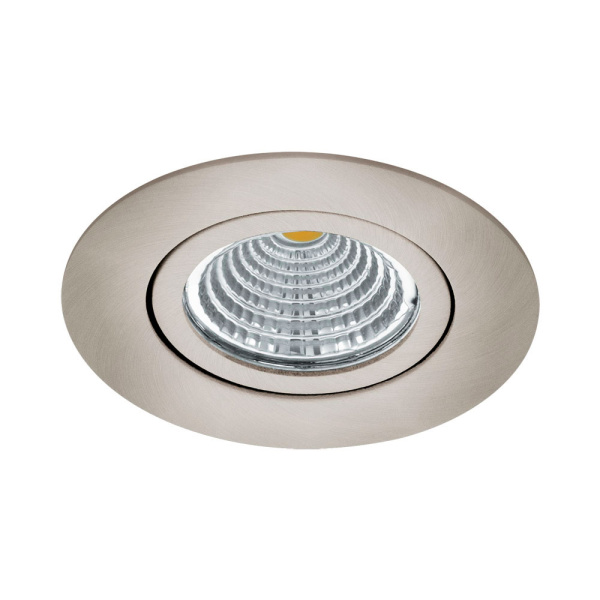 Eglo 98303 Cветодиодный встраиваемый светильник SALICETO диммир с регулировкой, 6W(LED), 88, H42, 380lm, 3000K