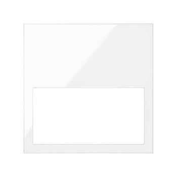 Simon 100 Белый глянец Рамка «минимум» на 1 пост 10001610-130