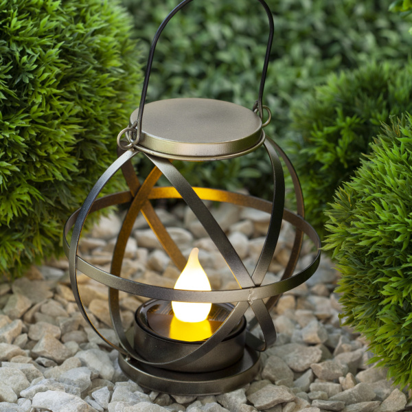 ЭРА ERASFM-01 Садовый светильник Лофт подвесной с ручкой, металл, 26 см