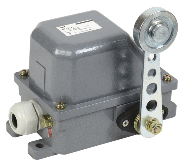 IEK КУ-701 У1, рычаг с роликом, 10А, IP44, 2 эл. цепи