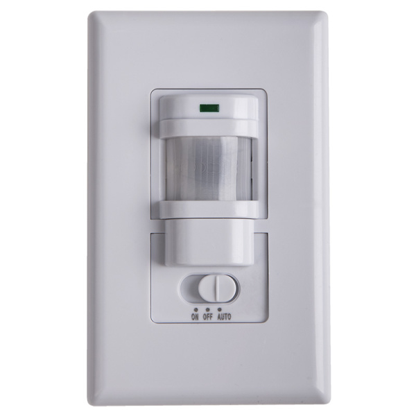 Датчик движения встраиваемый ДДВ 02, 180°,5-800 Вт,10-2000Лк, 9 м,10-420 сек Rexant 11-9215