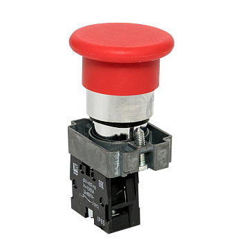 EKF PROxima Кнопка BC42 грибок красная NC IP65